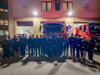 Uroczystość wręczenia medali dla strażaków z OSP Koszarawa - zdjęcie1