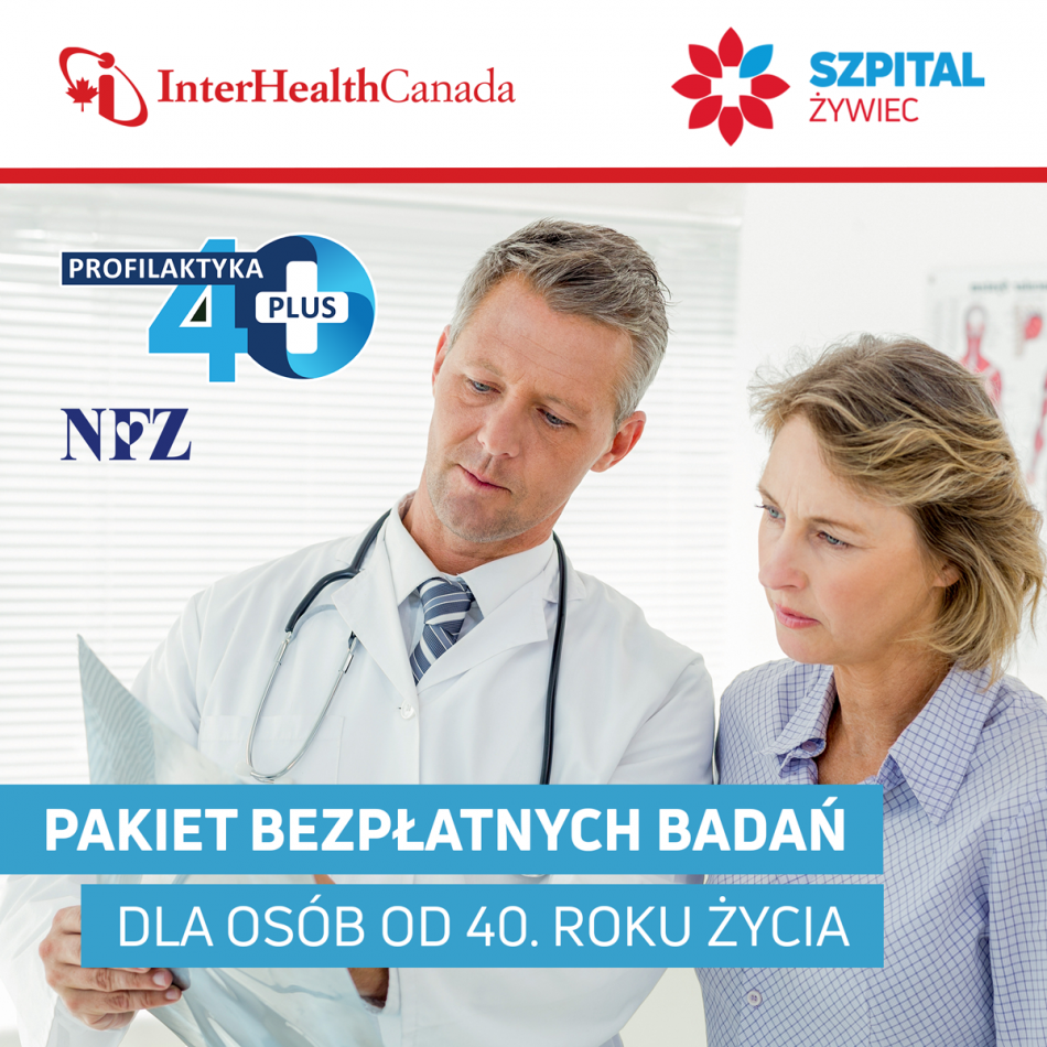 Program bezpłatnych badań diagnostycznych Profilaktyka 40 PLUS