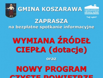 Zaproszenie na spotkanie informacyjne w ramach Programu 