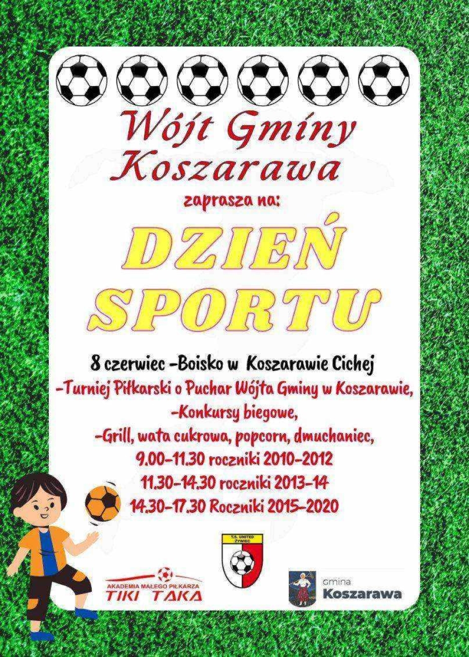 Zaproszenie na Dzień Sportu w Koszarawie