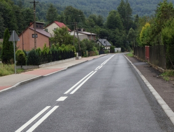 Zakończenie inwestycji związanej z przebudową drogi powiatowej Jeleśnia-Koszarawa-Zawoja - zdjęcie10