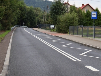 Zakończenie inwestycji związanej z przebudową drogi powiatowej Jeleśnia-Koszarawa-Zawoja - zdjęcie8