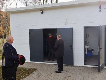 Uroczyste otwarcie inwestycji związanej z budową stacji uzdatniania wody i sieci wodociągowej - zdjęcie9