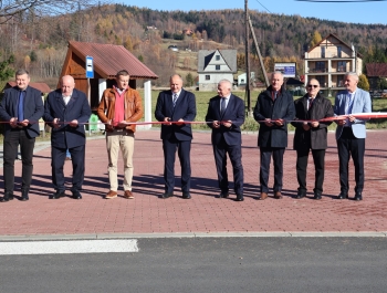 Uroczyste otwarcie inwestycji „Przebudowa dróg powiatowych na terenie Gminy Koszarawa” - zdjęcie22