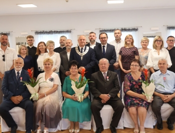 Jubileusze pożycia małżeńskiego par z Gminy Koszarawa - zdjęcie1