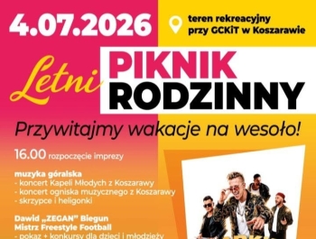 Zapraszamy na Letni Piknik Rodzinny w dniu 4 lipca 2026r. - zdjęcie1
