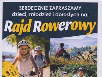 Zapraszamy na Rajd Rowerowy! - zdjęcie1